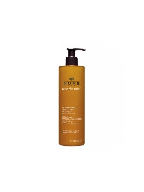 Nuxe Rêve de miel Gel nettoyant SURGRAS 400ML