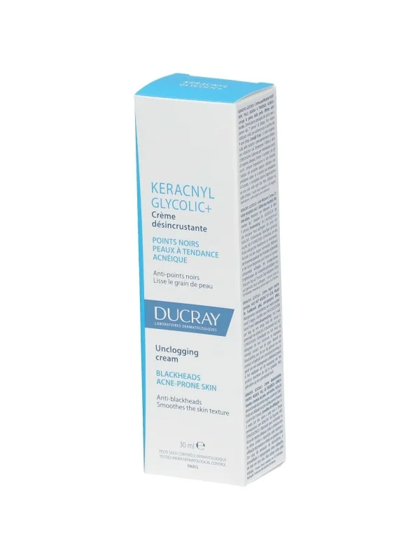 DUCRAY KERACNYL GLYCOLIC+ CREME DESINCRUSTANTE 30ML