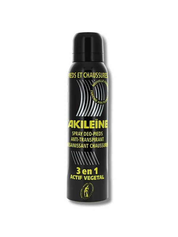 AKILEINE - SPRAY NOIR DEODORANT PIEDS ANTI TRANSPIRANT 150ML
