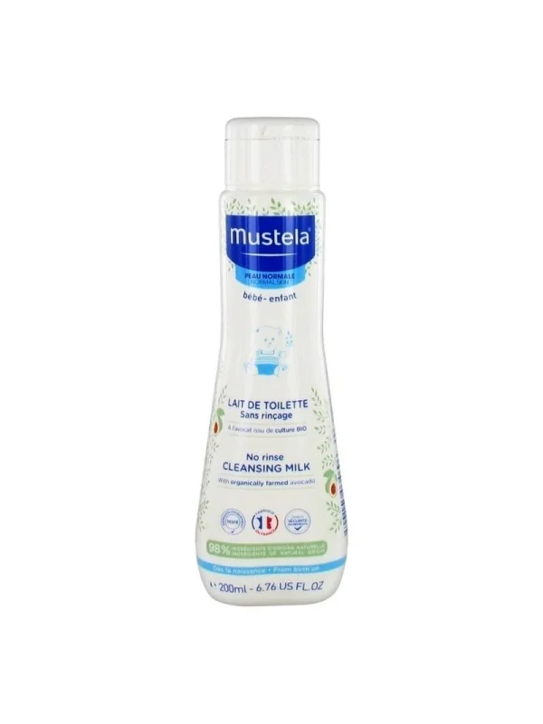 MUSTELA BEBE LAIT DE TOILETTE FLACON 200ML