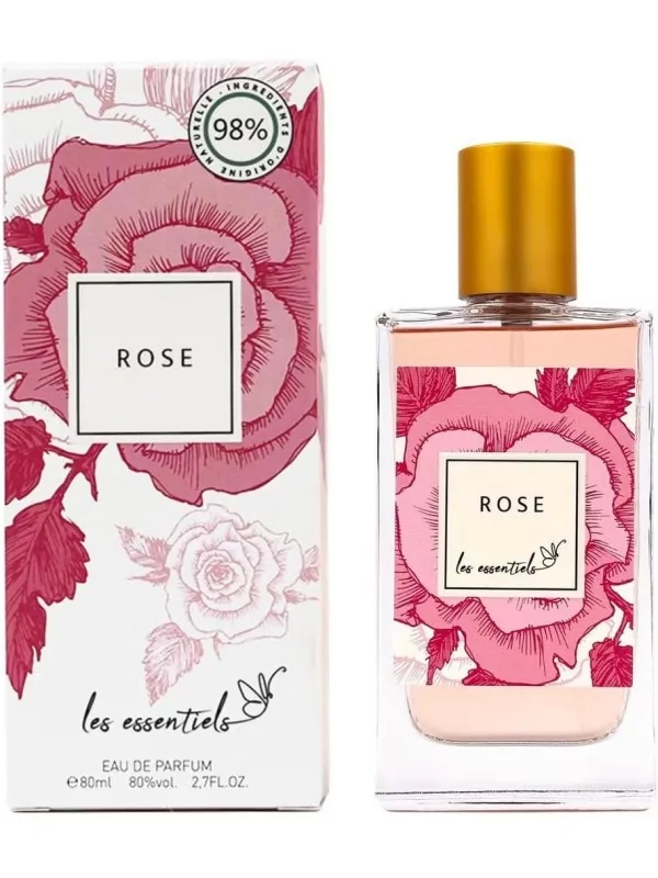 LES ESSENTIELS PARFUM ROSE 80ML