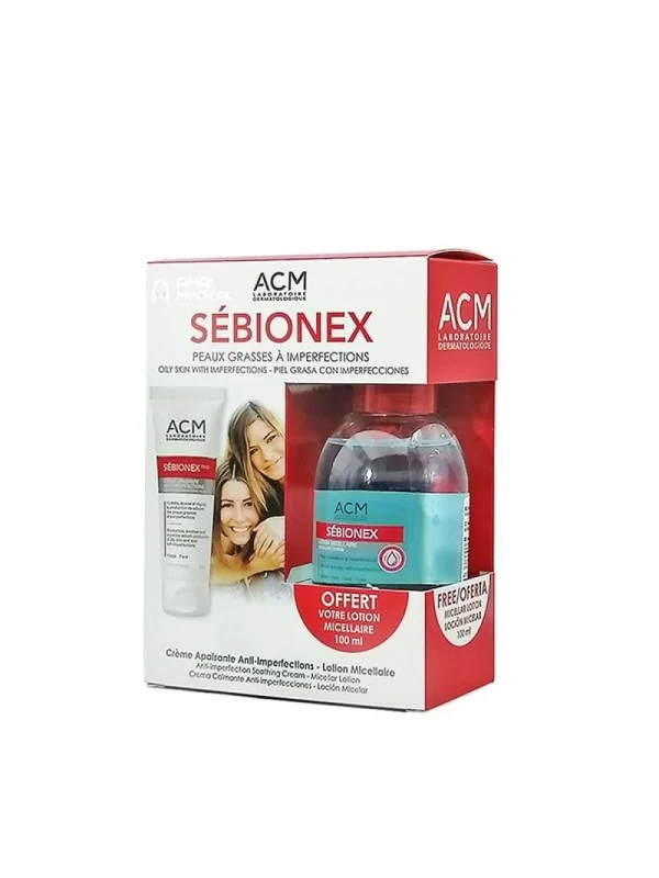 ACM Sébionex - Crème apaisante anti-imperfections + Lotion micellaire offerte