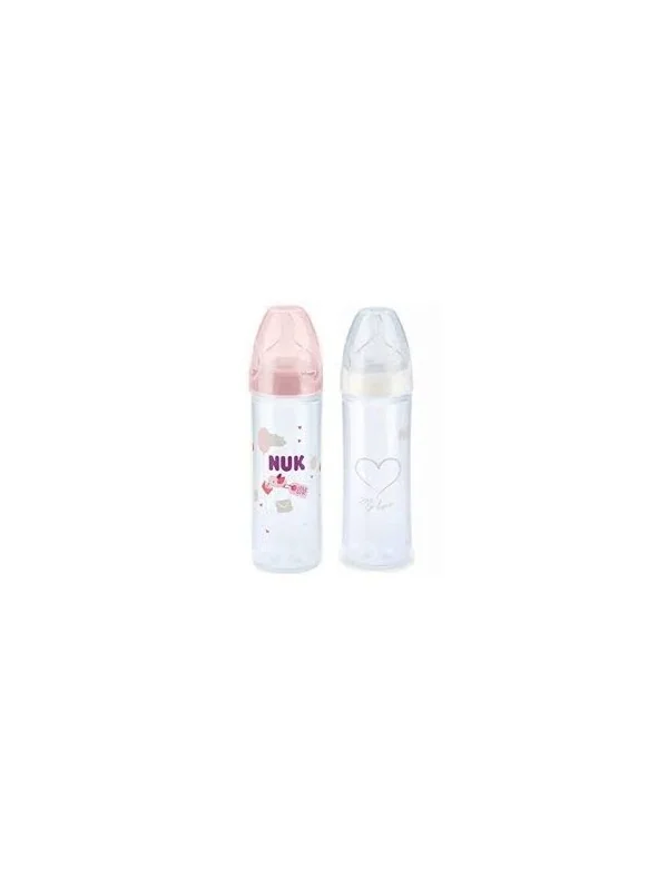 NUK BIBERON NEW CLASSIC FIRST CHOICE INCASSABLE 250 ML (6-18M)