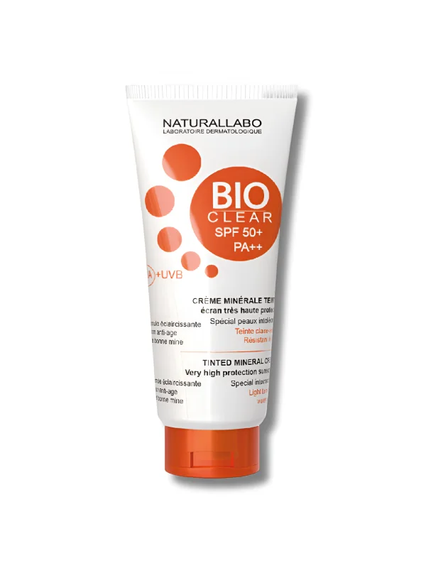 NATURALLABO BIOCLEAR - ECRAN SOLAIRE 50+ TEINTE 50ML