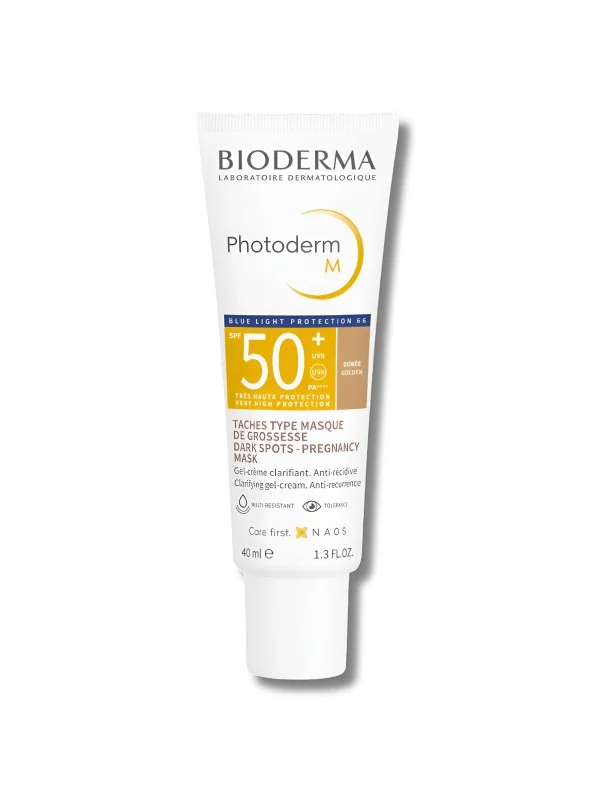 BIODERMA PHOTODERM M - GEL CREME TEINTE DOREE SPF50+ 40ML