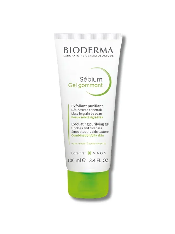 BIODERMA SEBIUM - GEL GOMMANT EXFOLIANT PURIFIANT 100ML