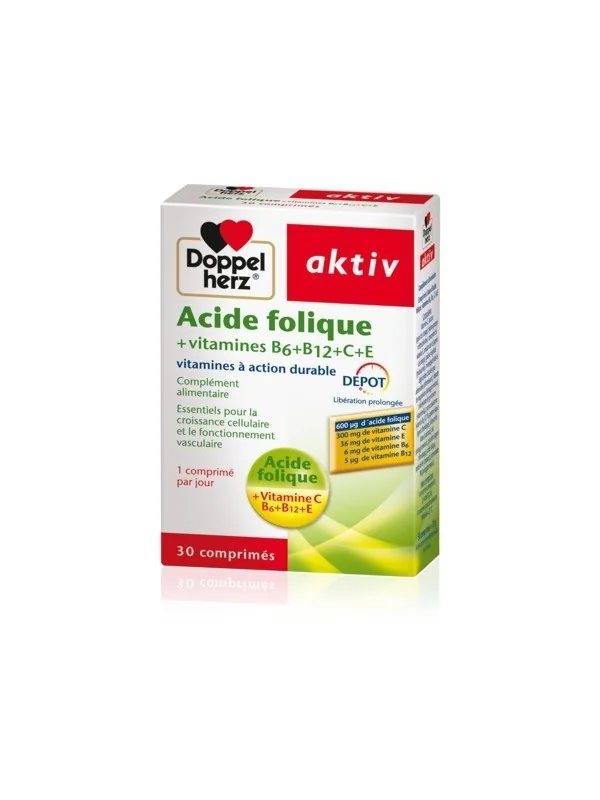 Doppel herz Aktiv Acide folique 30 cp