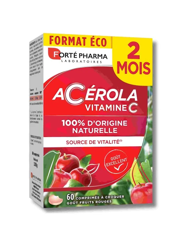 FORTE PHARMA - ENERGIE ACEROLA 60 COMPRIMES