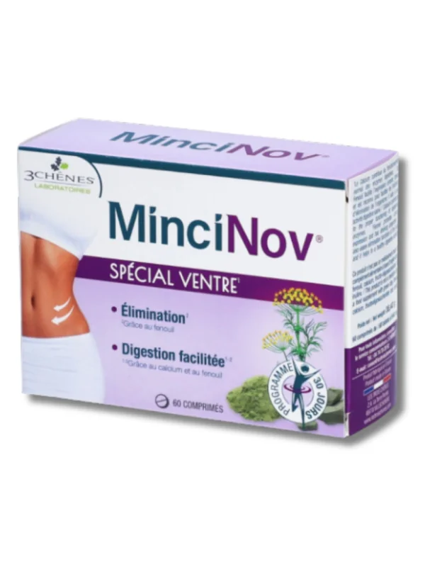 3 CHÊNES - MINCINOV SPÉCIAL VENTRE 60 COMPRIMÉS