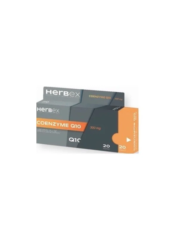 Herbex Coenzyme Q10 300mg 20 Gélules
