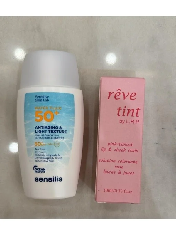 Pack Summer: Reve Tint LRP + SENSILIS ANTIAGING & LIGHT TEXTURE SPF 50+