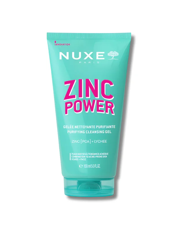 NUXE ZINC POWER - GELEE NETTOYANTE PURIFIANTE 150ML