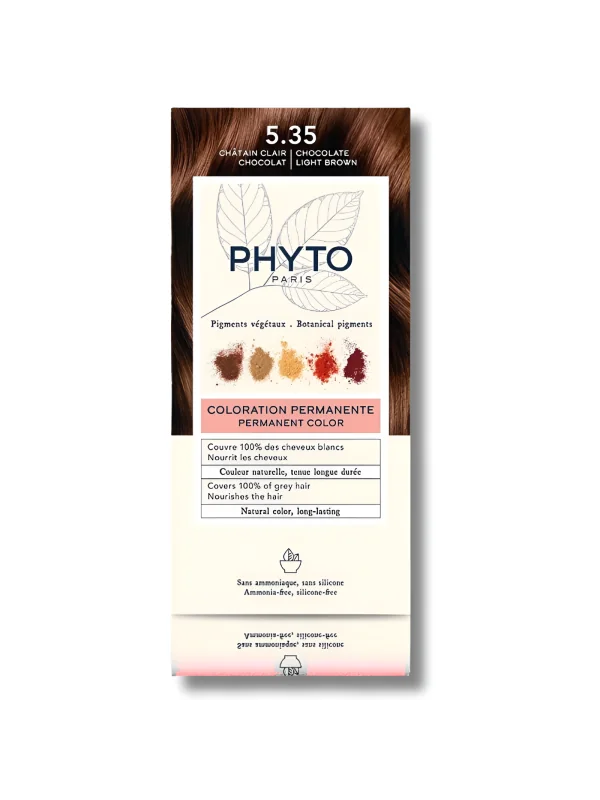 PHYTO PHYTOCOLOR - COLORATION CHÂTAIN CLAIR CHOCOLAT 5.35