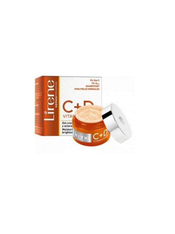 LIRENE C+D Crème-GEL Hydratante en Profondeur - Peaux mixte à grasse 50ML