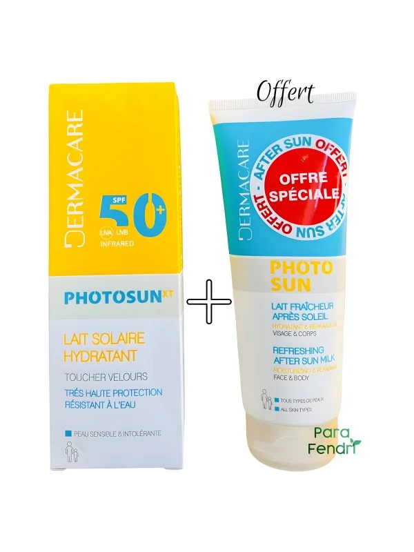 DERMACARE PHOTOSUN XT LAIT SOLAIRE HYDRATANT SPF50+ 200ML