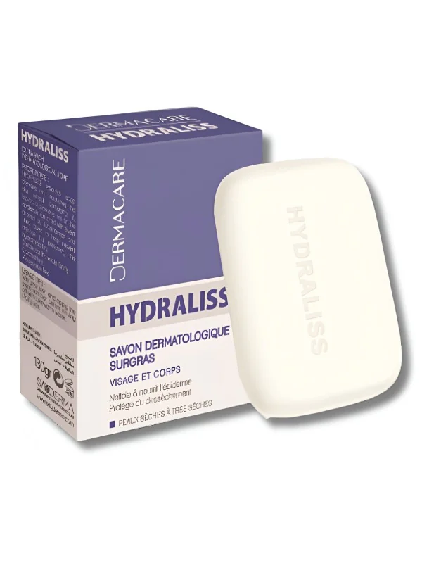 DERMACARE - SAVON DERMATOLOGIQUE SURGRAS HYDRALISS 130 GR