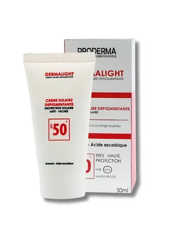 PRODERMA DERMALIGHT - ÉCRAN ANTI-TACHES INVISIBLE SPF 50+