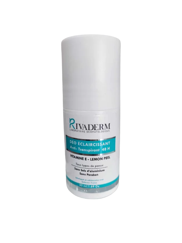 RIVADERM DEO ECLAIRCISSANT ANTI-TRANSPIRANT 48H 50ML