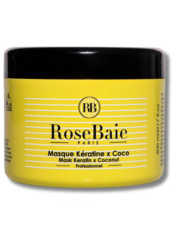 ROSEBAIE - MASQUE KERATINE X COCO 500ML