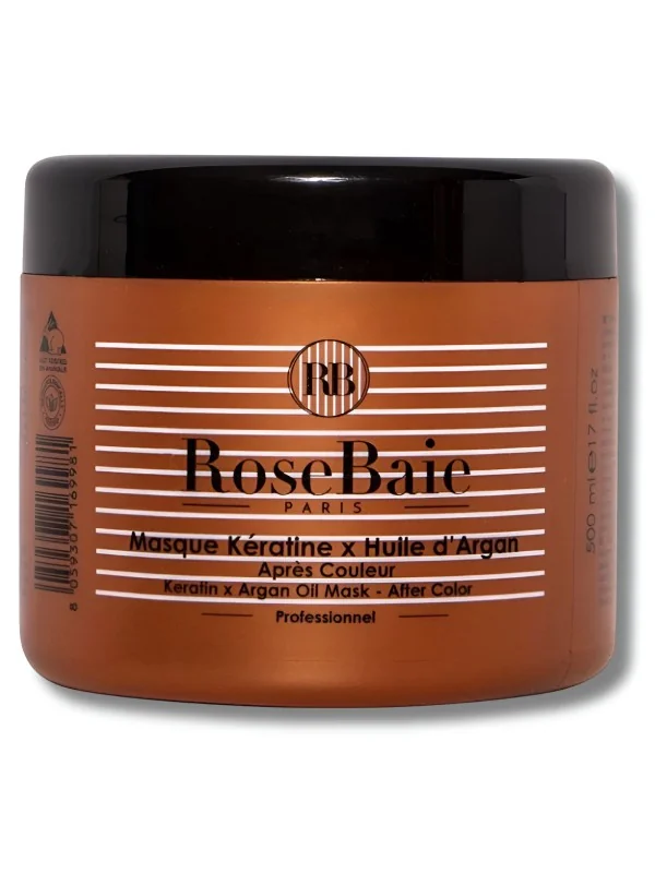 ROSEBAIE - MASQUE KÉRATINE X HUILE D'ARGAN 500ML