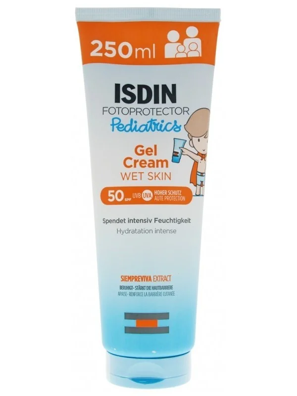 Isdin Fotoprotector Pediatrics Gel Cream Wet Skin SPF50 250ml
