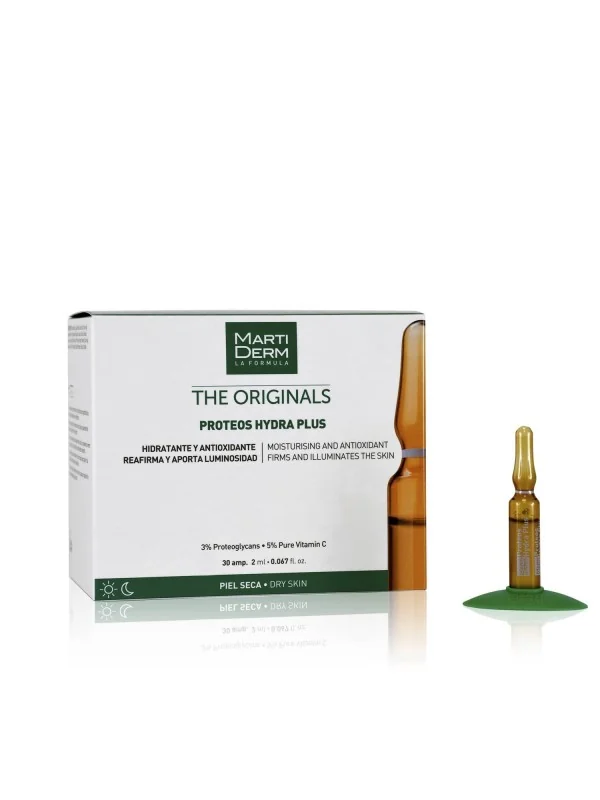 MARTIDERM The originals Proteos hydra plus 10 ampoules - peau seche