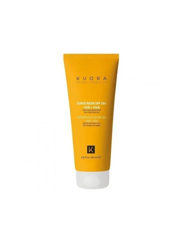 KUORA ECRAN SOLAIRE VISAGE ET CORPS SPF50+ 200ML