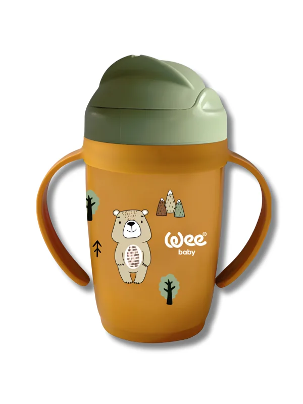 WEE BABY - TASSE AVEC PAILLE +6MOIS 265ML