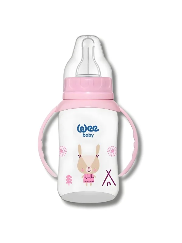 WEE BABY - BIBERON PP AVEC ANSES 6-18M 150ML 744-F