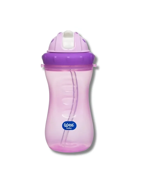 WEE BABY - GOURDE AVEC PAILLE 350ML +6MOIS